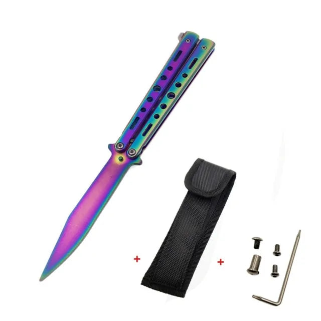 Colorful Training Folding Pocket Knife