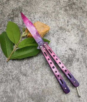 Colorful Training Folding Pocket Knife