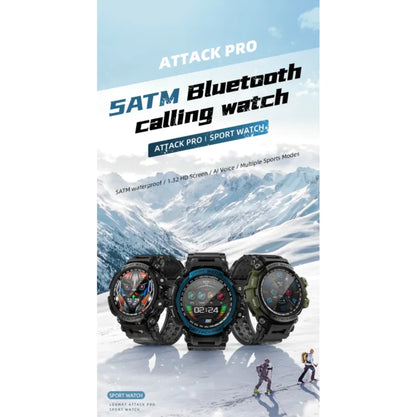 Rugged Outdoor Smartwatch with Bluetooth Calling