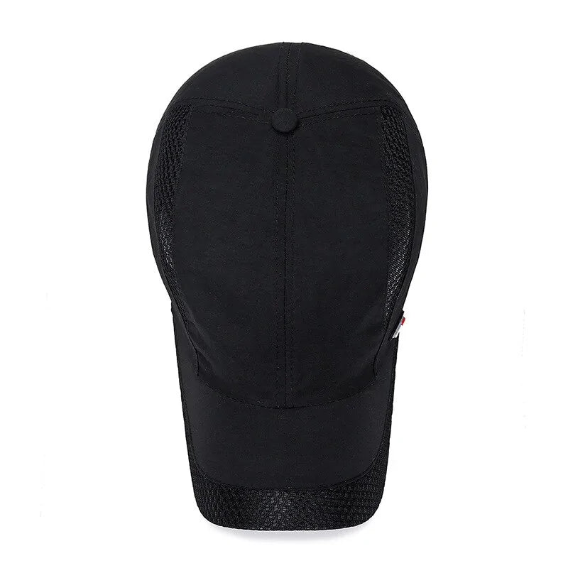 Outdoor Sport Sunscreen Baseball Cap: Men's Breathable Mesh Hat