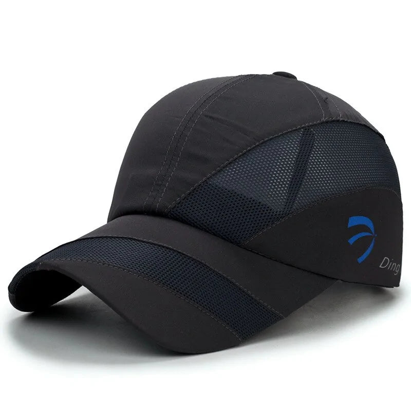 Outdoor Sport Sunscreen Baseball Cap: Men's Breathable Mesh Hat