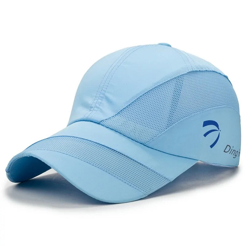 Outdoor Sport Sunscreen Baseball Cap: Men's Breathable Mesh Hat