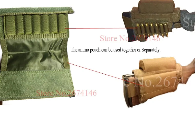 Tactical Buttstock Cheek Rest