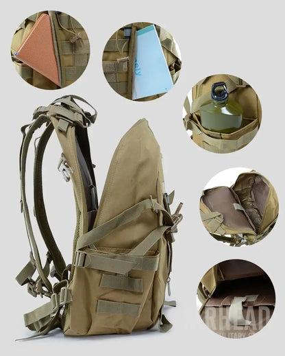 Military Backpack-Waterproof Hiking Survival Reflective Bag