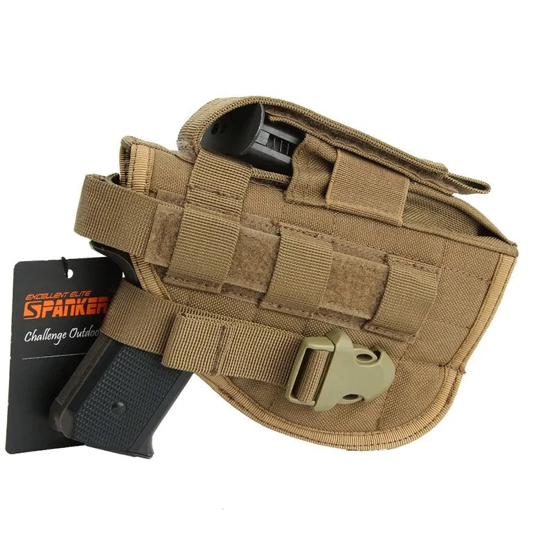 Outdoor Military Universal Molle Buckle Pistol Holster