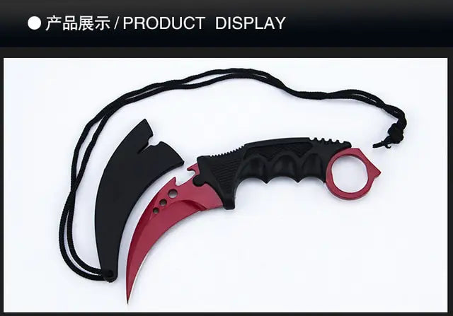 Three-eye Pure color Claw Knife