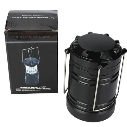 Ultra Bright Portable Collapsible 30 LEDs Hiking Camping Lantern Tent Light Lamp