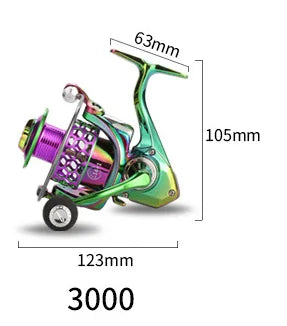 Spinningwheel Reel Fishing Aluminium