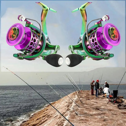 Spinningwheel Reel Fishing Aluminium