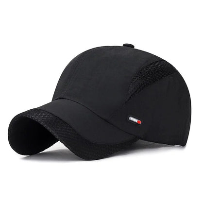 Outdoor Sport Sunscreen Baseball Cap: Men's Breathable Mesh Hat