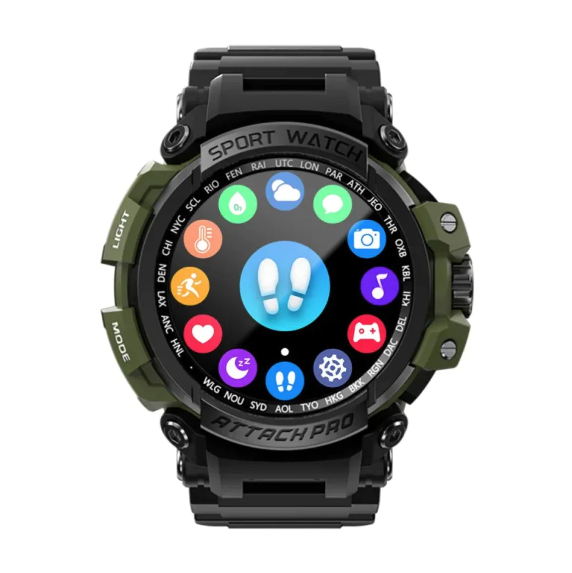 Rugged Outdoor Smartwatch with Bluetooth Calling