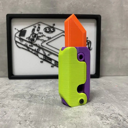 Explosive 3D Gravity Knife Carrot Knife