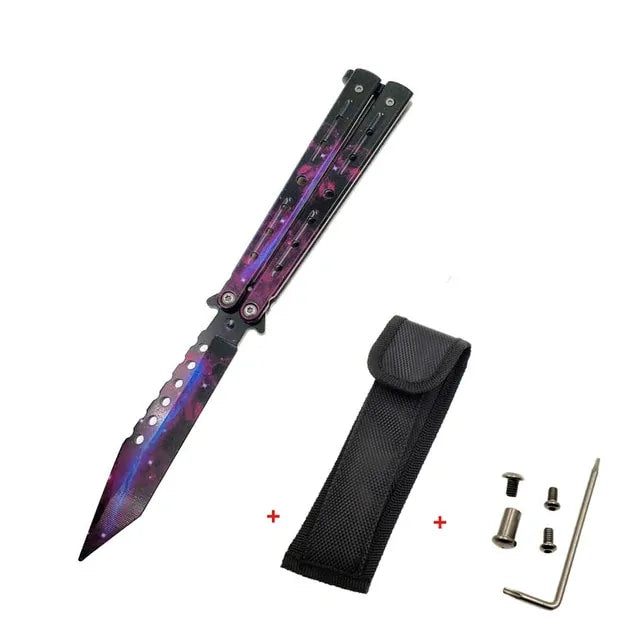 Colorful Training Folding Pocket Knife