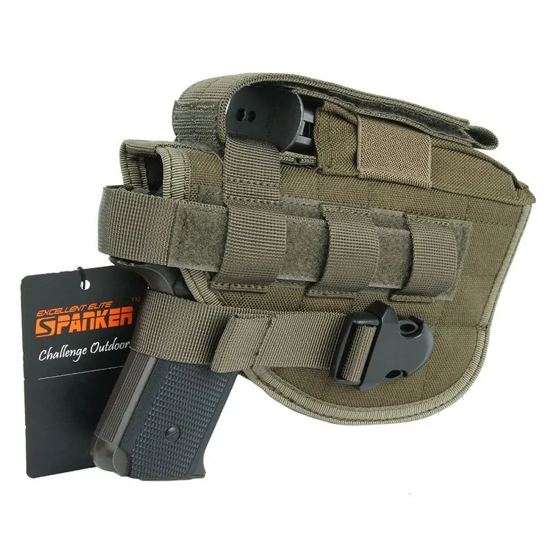 Outdoor Military Universal Molle Buckle Pistol Holster