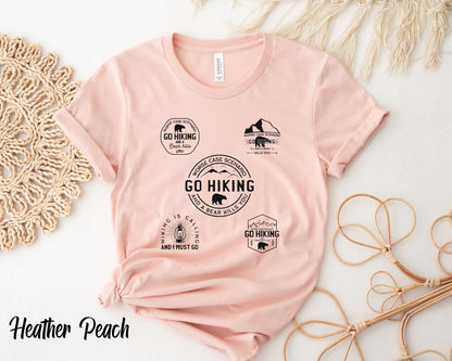 Hiking Shirt, Go Hiking Bear Kills You