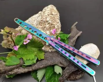 Colorful Training Folding Pocket Knife