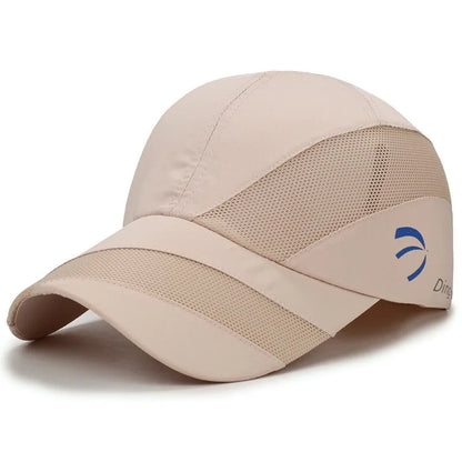 Outdoor Sport Sunscreen Baseball Cap: Men's Breathable Mesh Hat