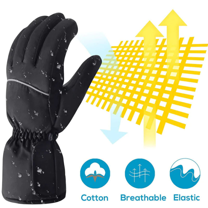 Heated Winter Gloves with Temperature Control