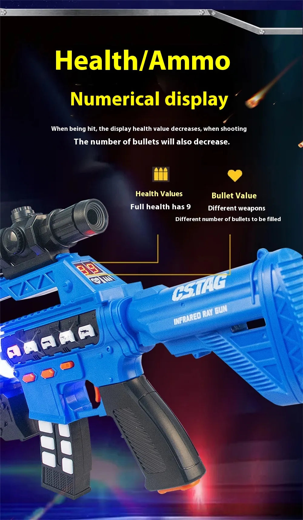 Laser Tag Infrared Gun