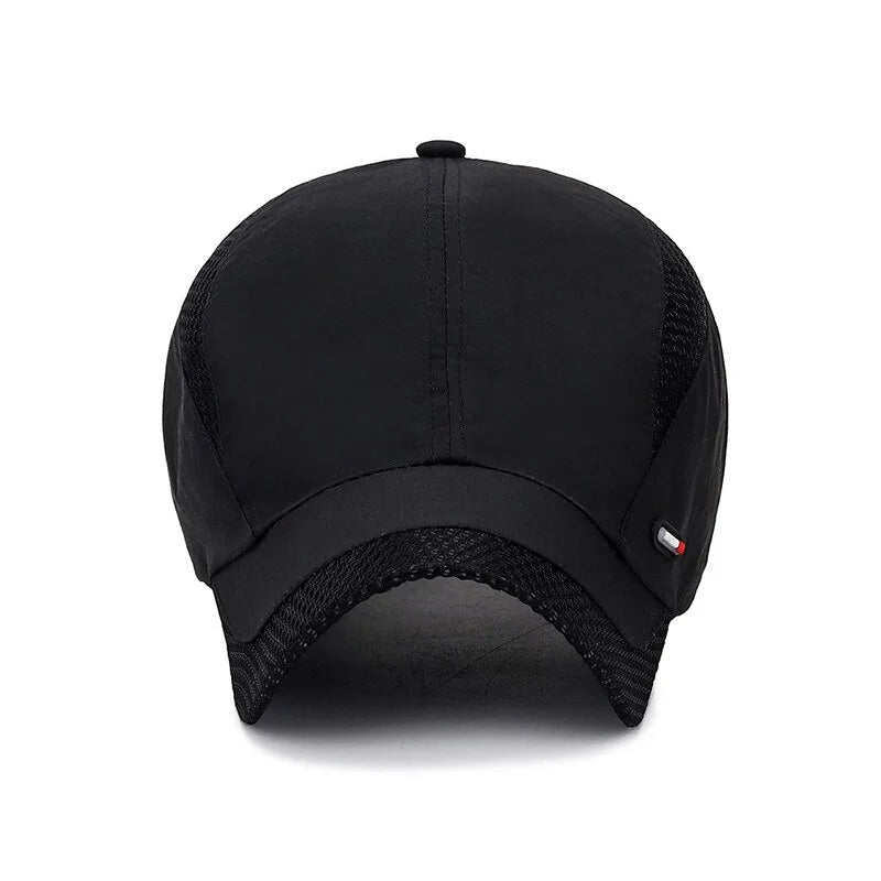 Outdoor Sport Sunscreen Baseball Cap: Men's Breathable Mesh Hat