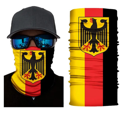 Flag Face Bandana: Multi-functional Outdoor Accessory for Men