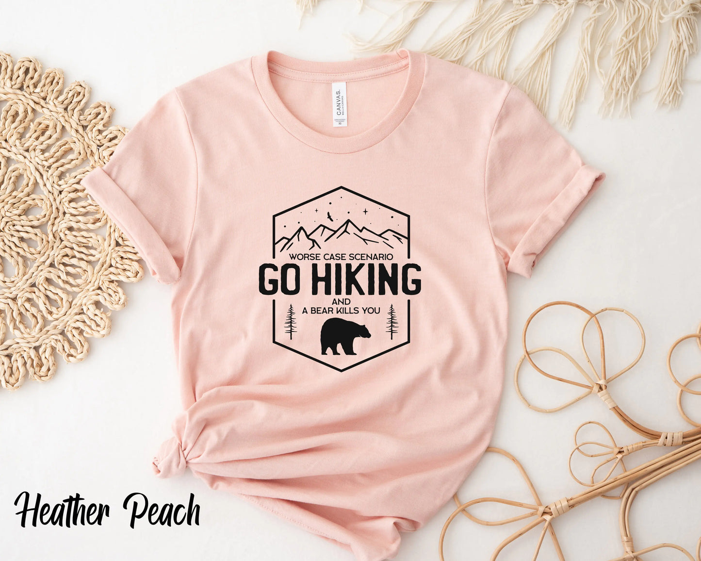 Go Hiking Bear Kills You, Hiking T-Shirt