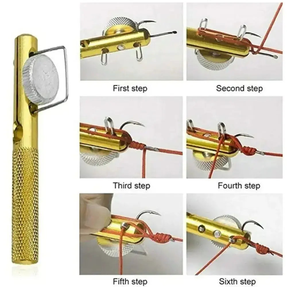 Metal Carp Fishing Hook Knotting Tool