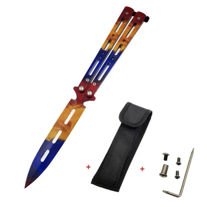 Colorful Training Folding Pocket Knife