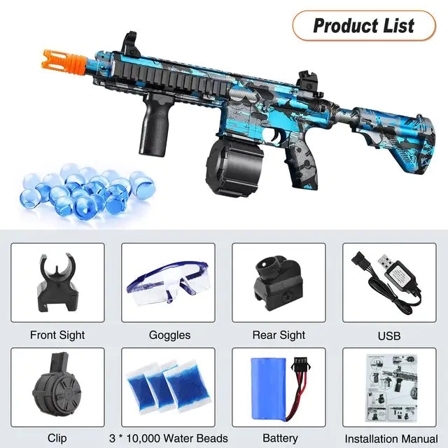 New M416 Manual Electric Splatter Gun