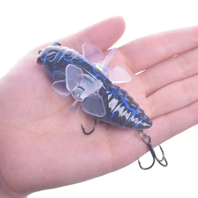 Rotating Propeller Fishing Lure