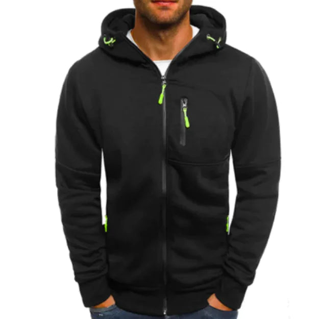 Men Hoodie Cotton Jacket