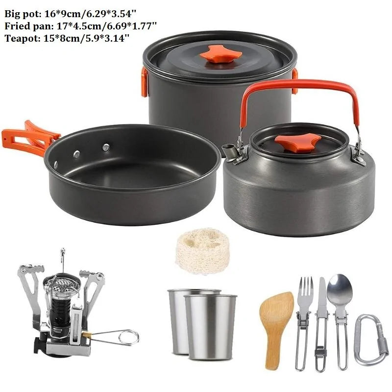 Outdoor Camping Cookware Set