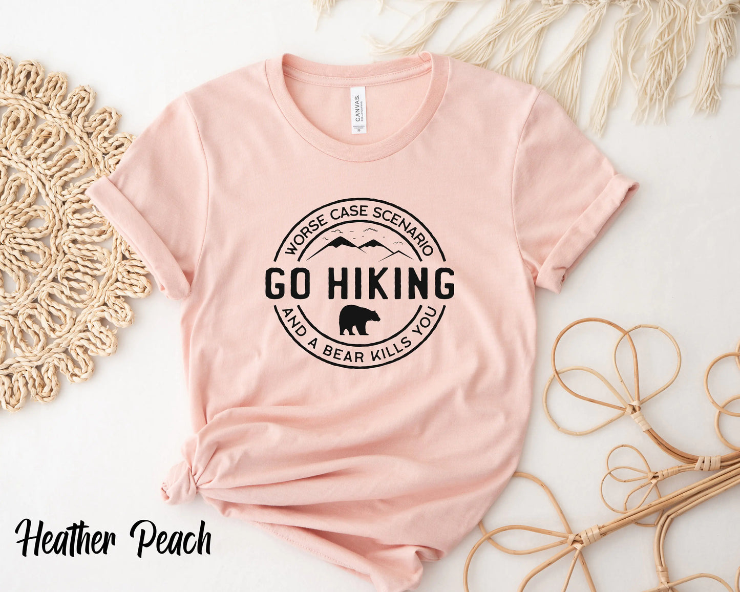 Go Hiking Bear Kills You - Adventure T-Shirt