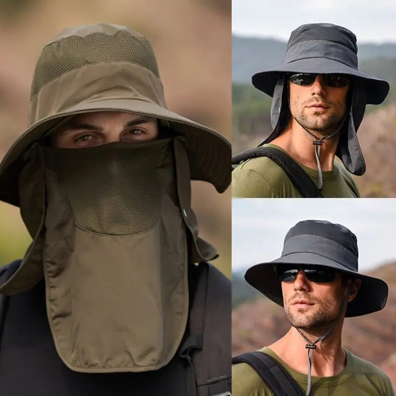 Removable Outdoor Visor Bucket Hat