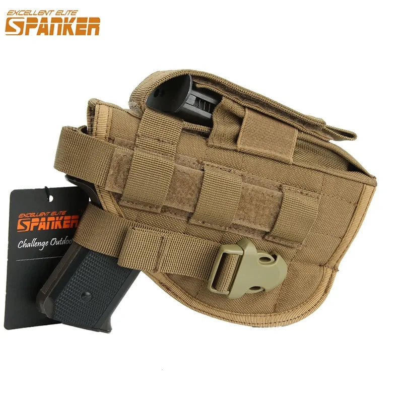 Outdoor Military Universal Molle Buckle Pistol Holster