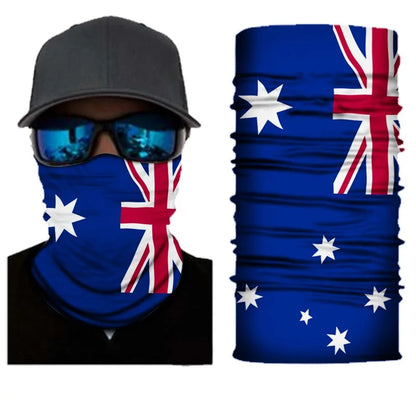 Flag Face Bandana: Multi-functional Outdoor Accessory for Men